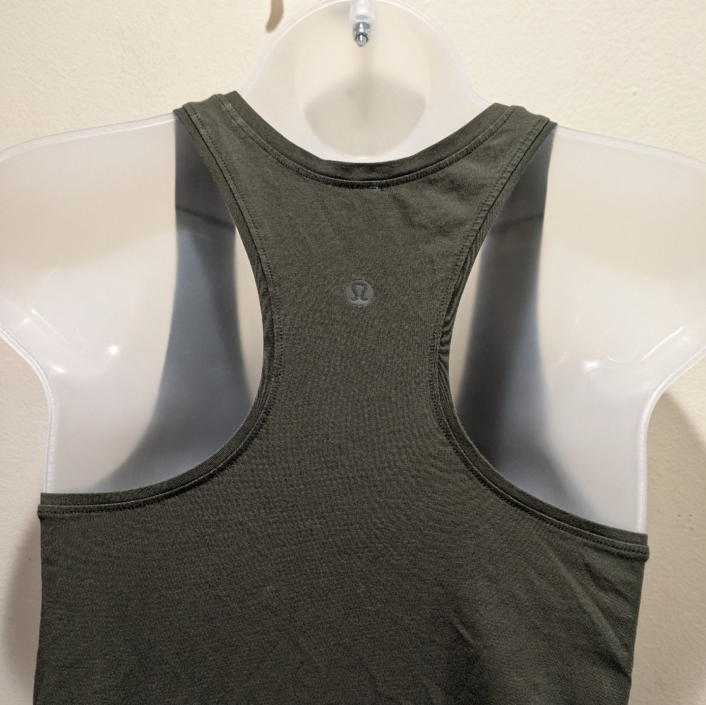 Lululemon Athletica Dark Green Tank Top Size Small - Picture 4 of 6